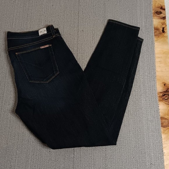 Hudson Krista Super Skinny Jeans Distress Ripped Knees 32 - Picture 4 of 15